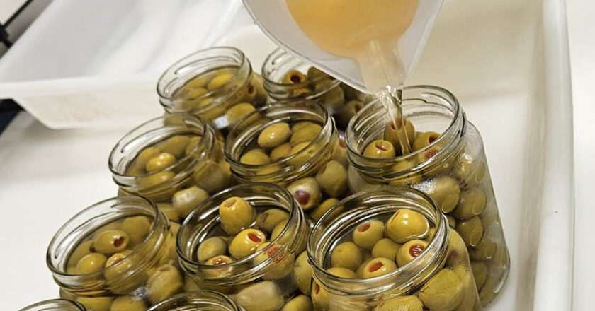 Investigación logra aceitunas rellenas con 50% menos de sal y mayor contenido nutricional