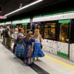 El Metro de Málaga alcanza más de 400.000 usuarios en la Feria, un 10% más que el año anterior