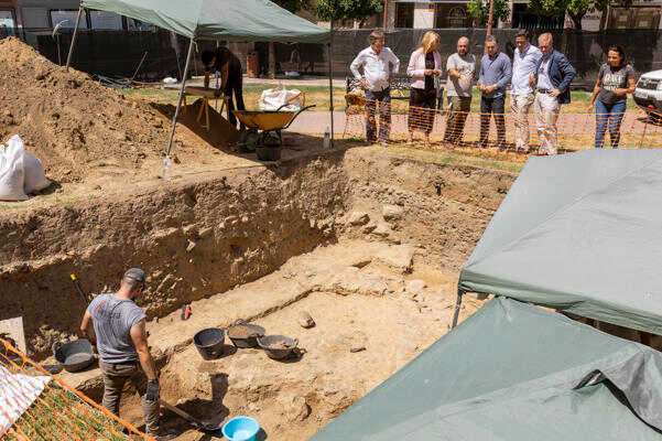 Restos turdetanos del siglo V a.C encontrados en la Plaza de la Vera Cruz