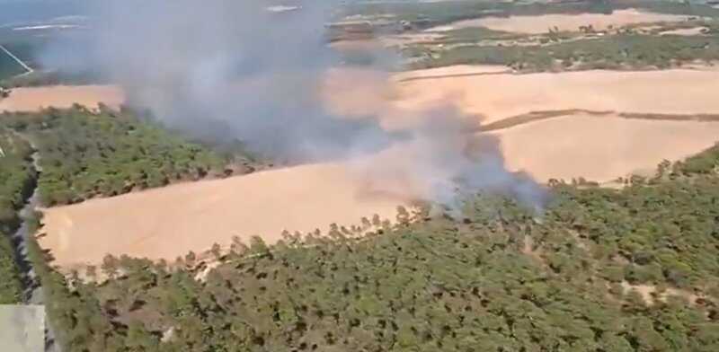 Incendio forestal en un paraje de Villablanca ha sido controlado