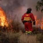 Moreno solicita cautela y prudencia ante el incendio de Niebla, aunque considera esperanzadora su evolución