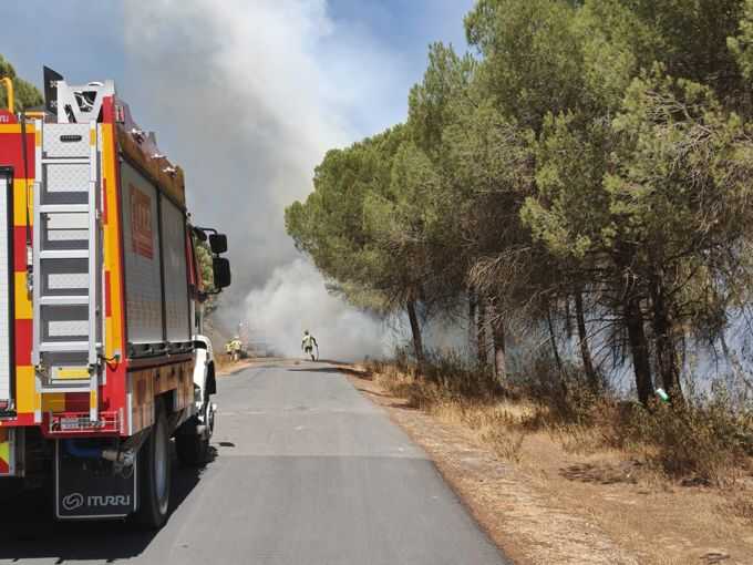 Se registra un nuevo incendio forestal en Villablanca, el cuarto desde finales de julio