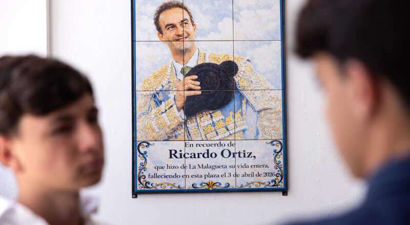 La Malagueta rendirá homenaje al torero Ricardo Ortiz con un azulejo de cerámica en su recuerdo