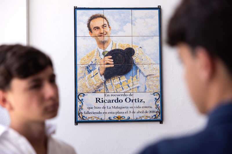 La Malagueta rendirá homenaje al torero Ricardo Ortiz con un azulejo de cerámica en su recuerdo