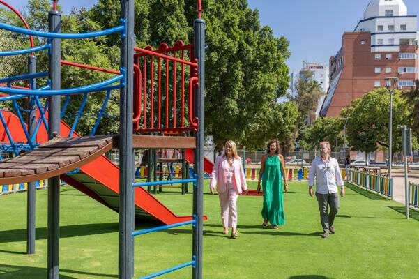 Culmina la remodelación del Parque Robinson con nuevas áreas de esparcimiento para las familias del Molino de la Vega