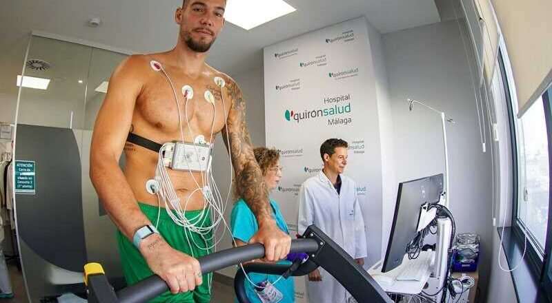 Unicaja Baloncesto arranca la pretemporada con reconocimientos médicos en Quirónsalud Málaga