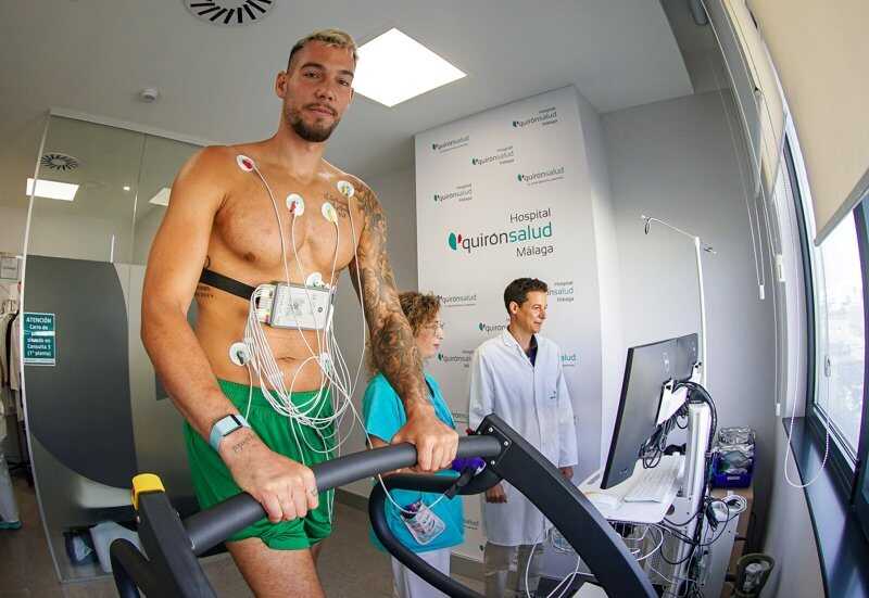 Unicaja Baloncesto arranca la pretemporada con reconocimientos médicos en Quirónsalud Málaga