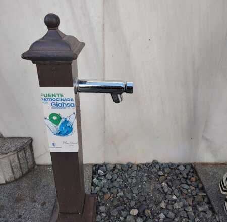 Red de fuentes de agua potable disponible para los miles de peregrinos que asistirán a la Venida