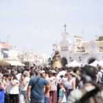 Despliegue de más de 150 efectivos de la Guardia Civil para el traslado de la Virgen del Rocío a Almonte