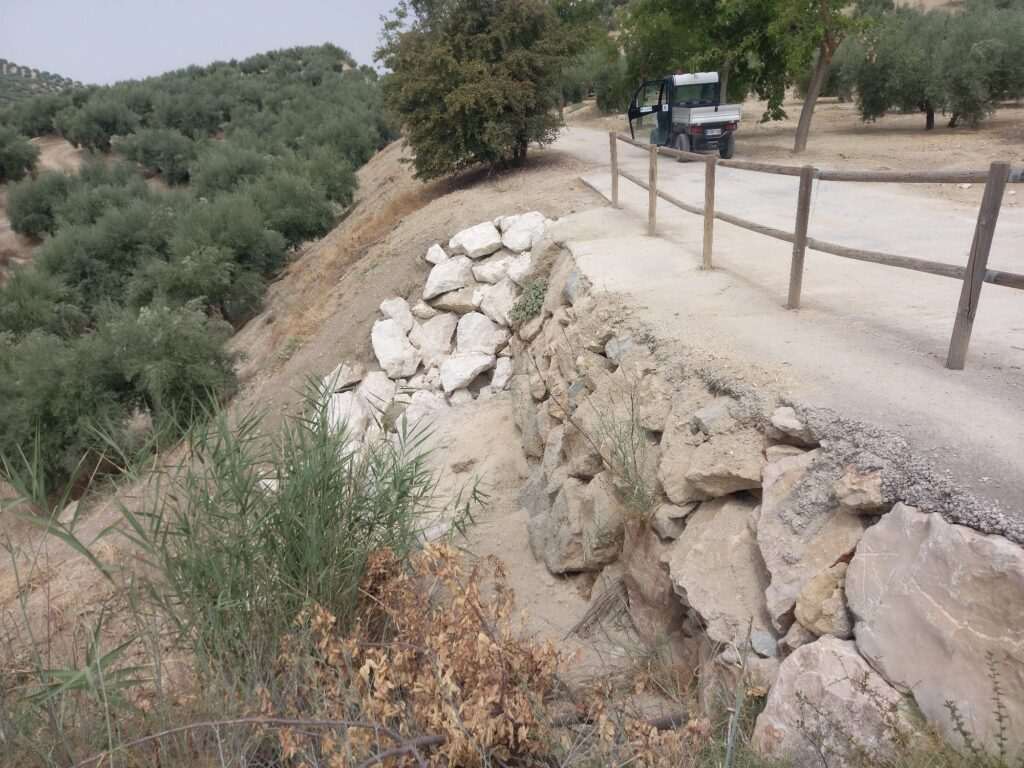 Diputación realiza 15 acciones para abordar las principales incidencias ocasionadas por el tren de borrascas en las vías verdes