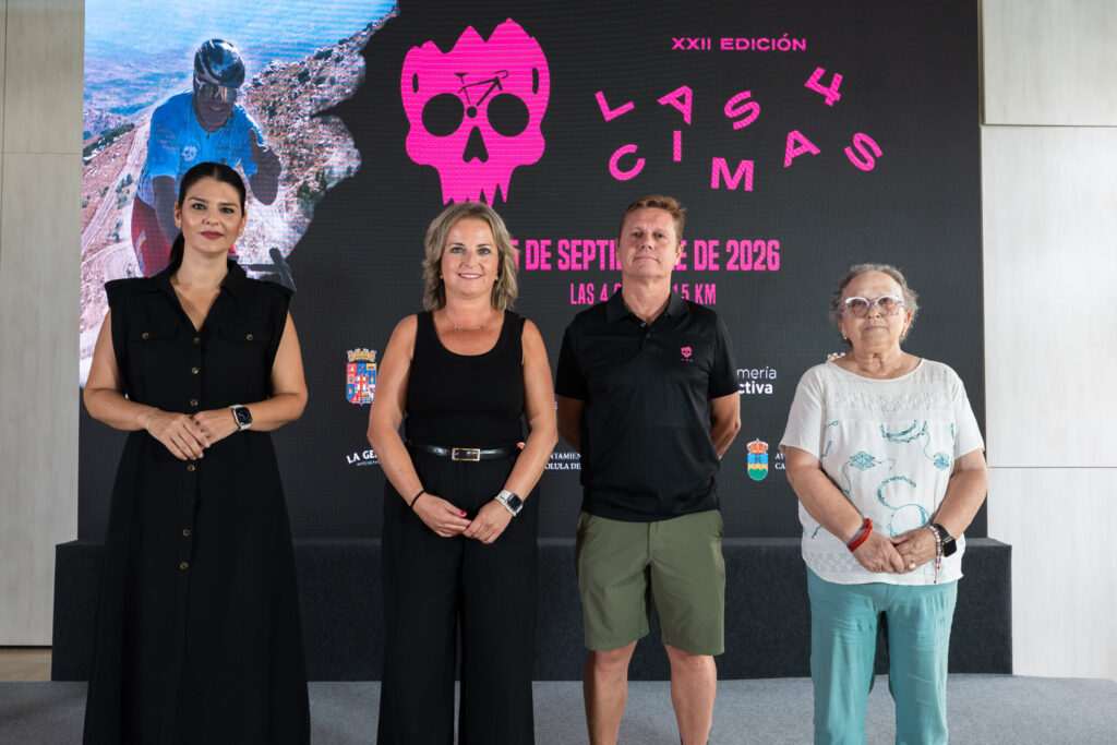 Las 4 Cimas desafía a los ciclistas con 115 kilómetros en la Sierra de Los Filabres