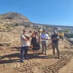 Preparativos para el futuro parque multiaventura en los terrenos de Diputación y Santa Fe de Mondújar