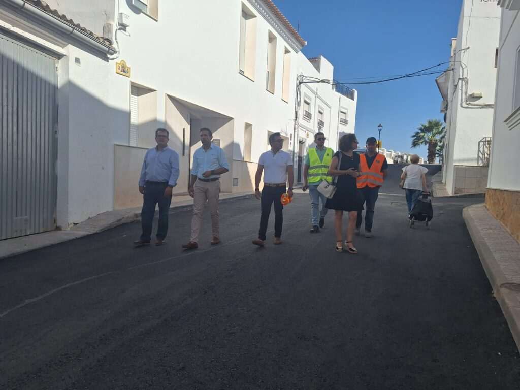 Renovación del casco urbano y caminos rurales en Sorbas con apoyo de la Diputación