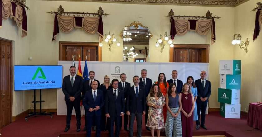 Asunción de los delegados territoriales de la Junta de Andalucía en Almería