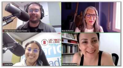 Elisa Borsari, directora de UCOPress, en el pódcast «Las voces del Libro»