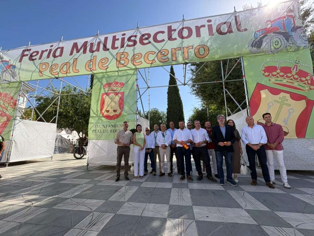 Cerca de un centenar de expositores participarán en la IV Feria Multisectorial de Peal de Becerro hasta el domingo