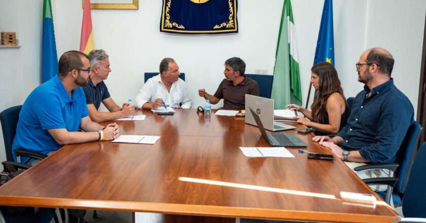 Colaboración entre Diputación y Berrocal en la recuperación postincendio