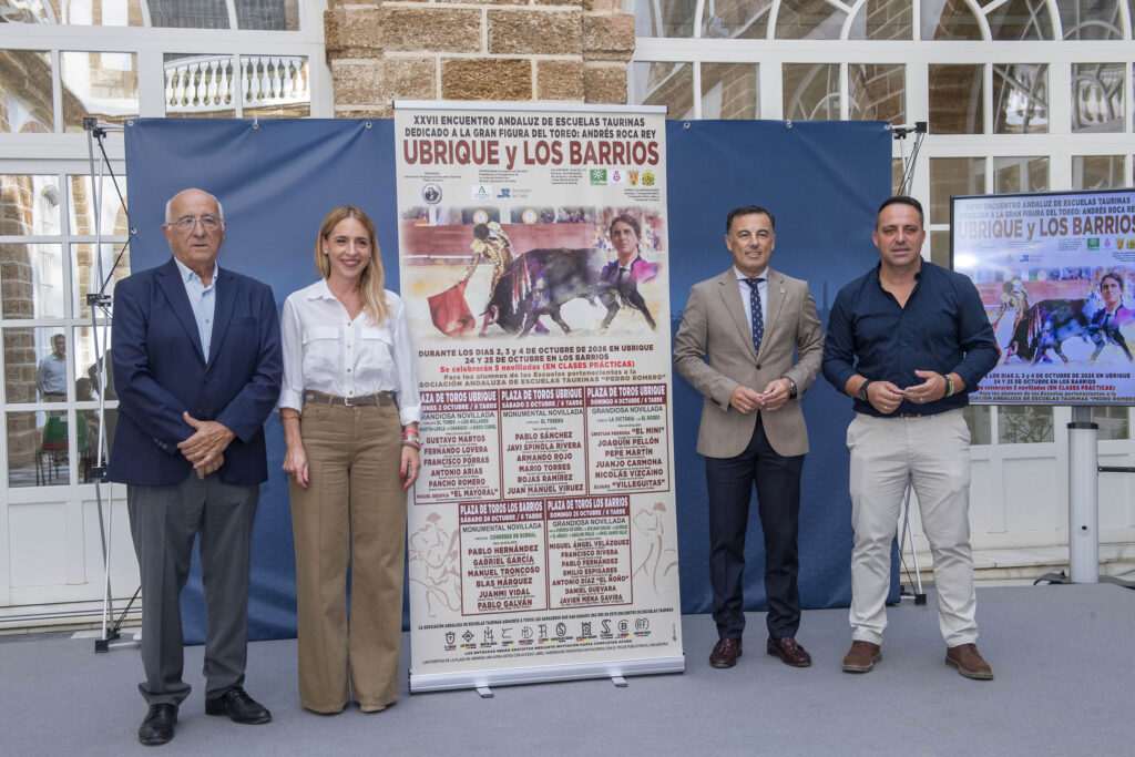 Cinco novilladas en clase práctica en Ubrique y Los Barrios destacando jóvenes talentos
