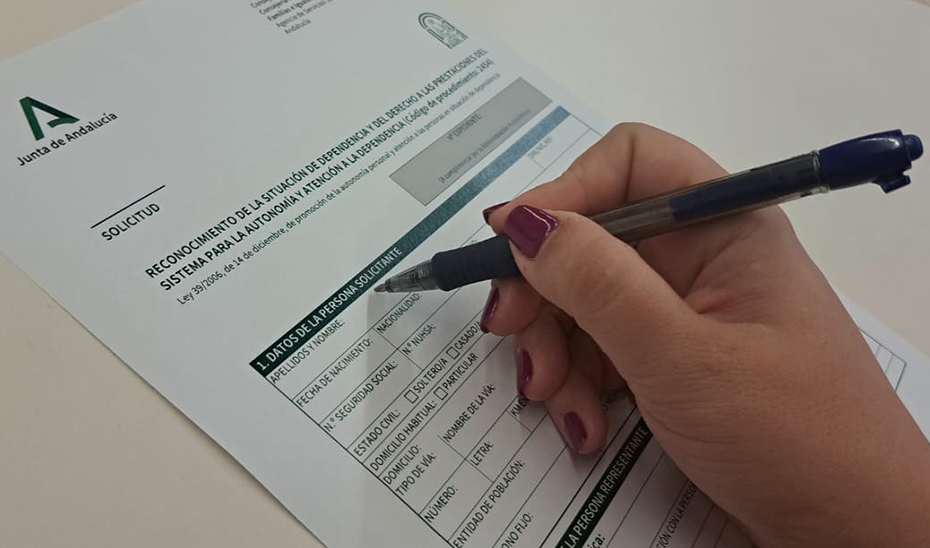 Datos del sistema de dependencia en Andalucía: 362.480 personas atendidas hasta septiembre