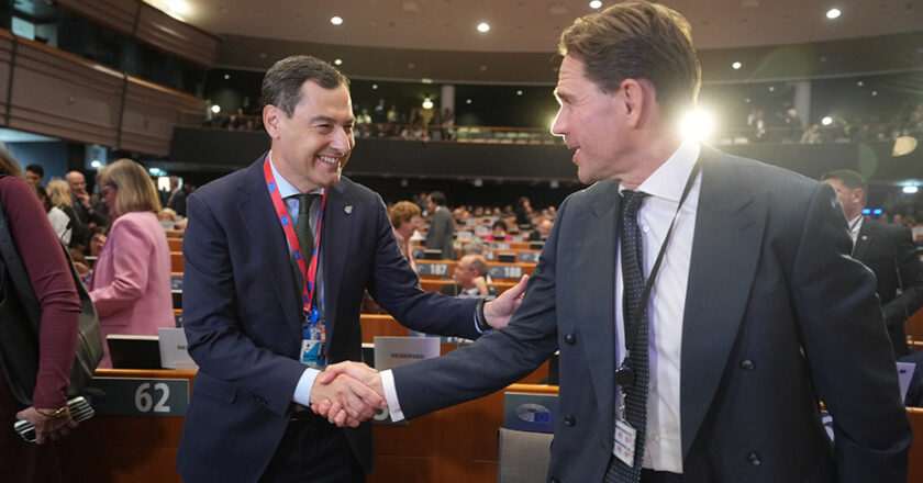 Moreno destaca la importancia de una Europa construida desde sus regiones: «Esa es su fortaleza»