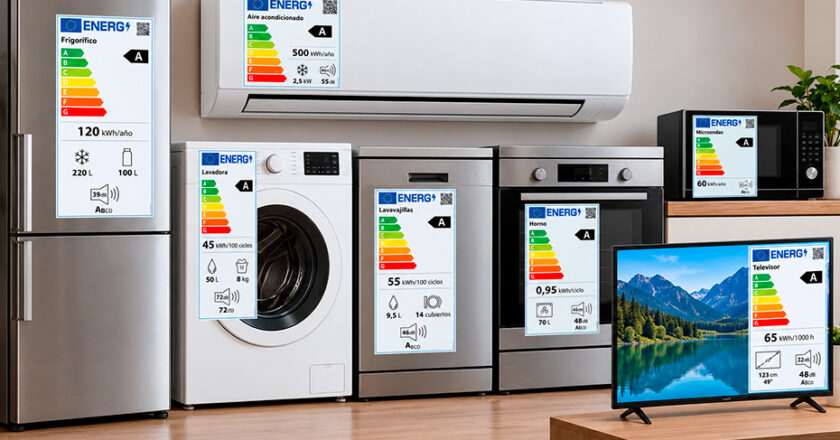 Consejos para elegir electrodomésticos eficientes y reducir tu factura de electricidad