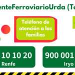La Junta activa recursos del 061 y apoyo psicológico tras el accidente ferroviario en Urda