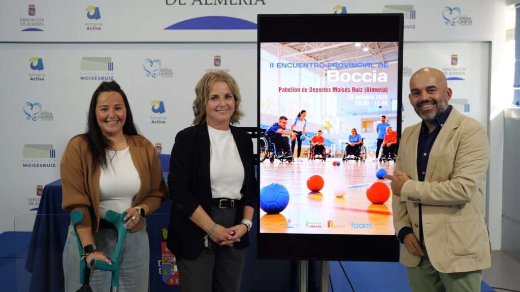 El pabellón Moisés Ruiz recibe el II Encuentro de boccia con la participación de más de 70 deportistas