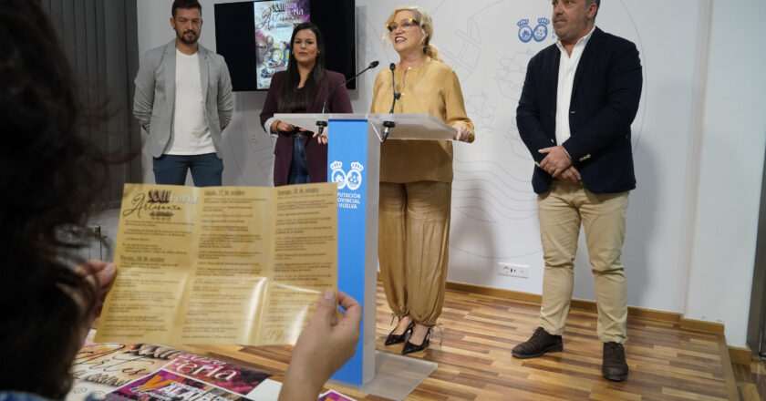 El Granado celebra la cultura y el patrimonio en su XXII feria de artesanía y oficios tradicionales