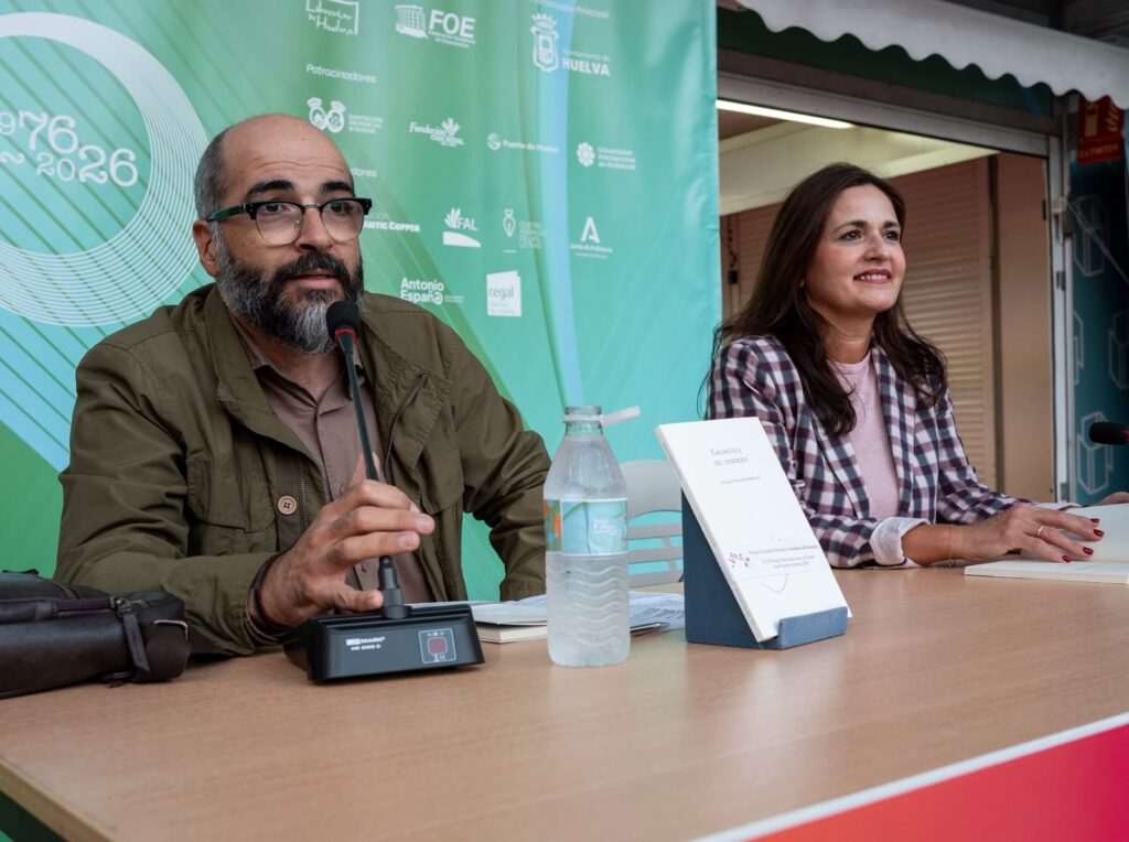Diputación presenta en la Feria del Libro el poemario del primer onubense que ganó el Premio Juan Ramón Jiménez