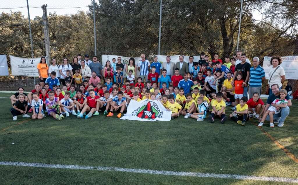 La Diputación y el Recreativo acercan el Decano a los pueblos mediante centros educativos y escuelas deportivas en la provincia