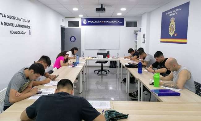Central oposiciones