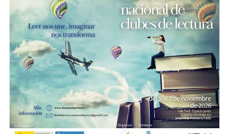 Jerez acogerá en noviembre el primer Encuentro Nacional de Clubes de Lectura